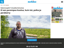 Tablet Screenshot of inarilainen.fi